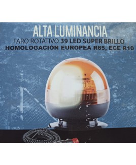ROTATIVO MAGNETICO 39 LEDS 12/24