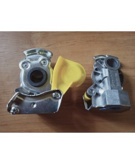 CABEZA ACOP. MANUAL 16/150 AMARILLA