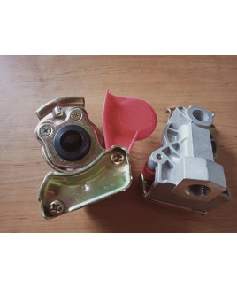 CABEZA ACOP. MANUAL 16/150 ROJO