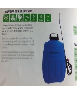PULVERIZADOR ELEC. PULVEPRESS 16L