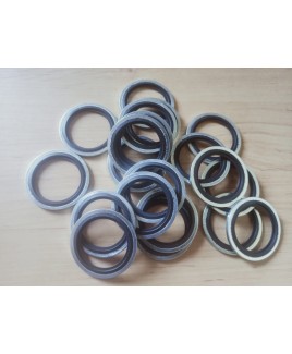 JUNTA METAL GOMA 1"