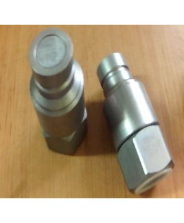 ENCHUFE MACHO CARA PLANA 1" 400BAR DN19