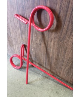 MUELLE BASTON 12MM ROJO