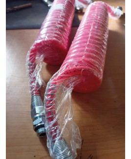 ESPIRAL SEMIREMOLQUE POLIURETANO M16/150 ROJA