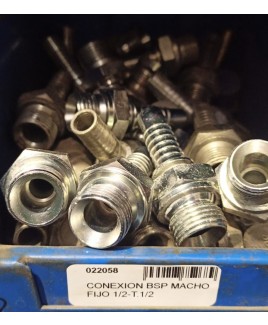 CONEXION BSP MACHO FIJO 1/2-T.1/2
