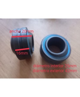 ROTULA GE 25 DO 2RS 25*42*16/20