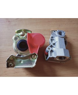 CABEZA ACOP. MANUAL 22/150 ROJA