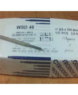 ELECTRODO WSD 46 2.5 UNIDAD (PAQ. 145 PIEZAS)